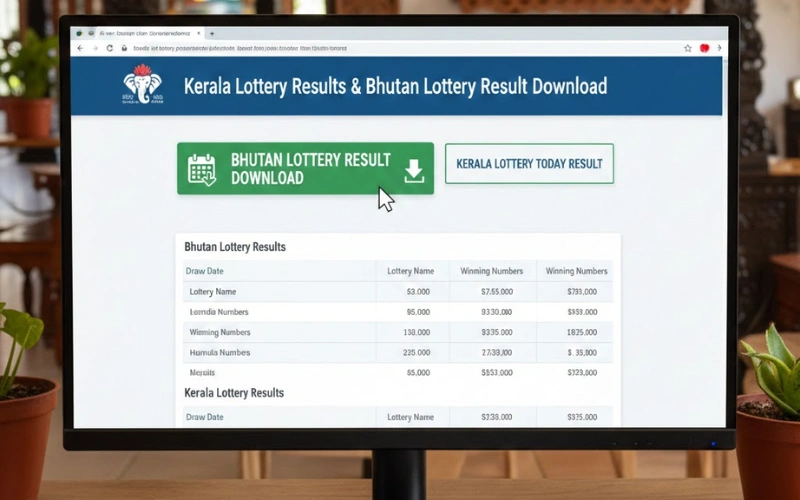 bhutan lottery result download at Kerala Lottery featured image